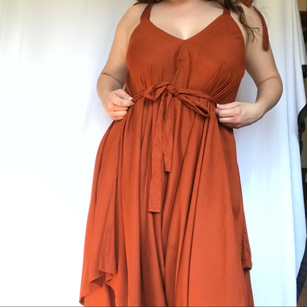 Orange Sky Jumpsuit